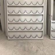 Safety Helmet Holder Workshop Wall-Mounted Storage Rack Safety Helmet Shelf Tool Cabinet Office Safe