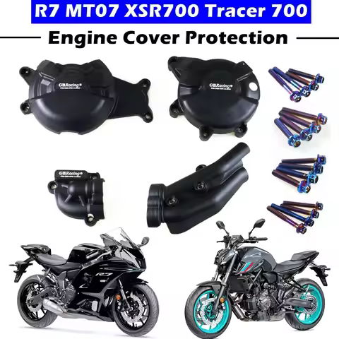 Motorcycles Engine Cover Protection Case For case GB Racing For YAMAHA R7 MT-07 Tracer 700/900GT SXR