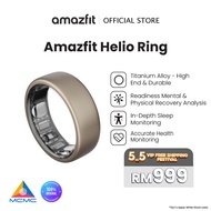 Amazfit Helio Ring Wearable Fitness Tracker, Sleep Heart Rate Health Monitor, No App Subscription, 4