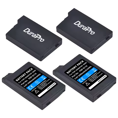 DuraPro 2400mAh PSP-2000 Battery For Sony PSP2000 PSP3000 PSP 2000 3000 PSP-S110 PlayStation Portabl
