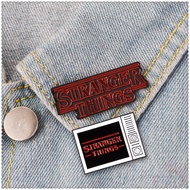 ❉ Stranger Things - TV Shows Brooch Pin ❉ 1Pc Cosplay Fashion Collection Badge Brooches Pins