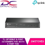 DYNACORE - TP-Link TL-SF1008LP 8-Port 10/100Mbps Desktop PoE Switch with 4-Port PoE