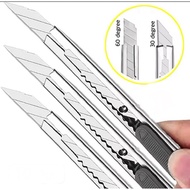 4 pcs pen knife 30 & 60 blade cutting shaving slim design penknife