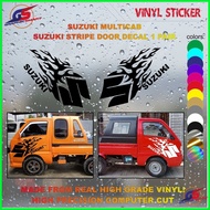 ♂ ◮ ﹊ Suzuki Multicab Body Decals -Stripping Decal High Quality Vinyl Sticker