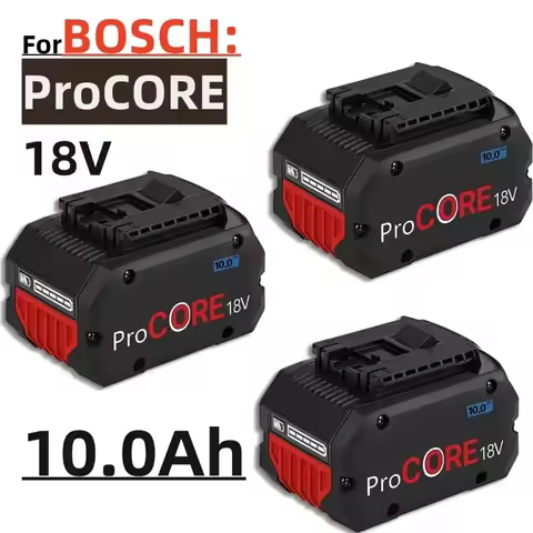 2026 10000mAh ProCORE Replacement Battery for Bosch 18V Professional System Cordless Tools BAT609 BA