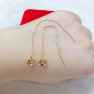 10k Gold Rose Tictac Earrings