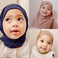 BY ADINDA Kids Hijab CHAVA instant jersey Children's Hijab headscarf tudung budak perempuan
