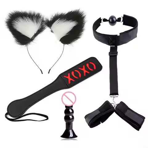 Adult Bed Game Set Safety Womens Mens Comfortable Bondage Romance BDSM Sexx Cosplay Beating Paddle P