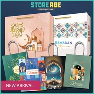 Store Age [10/20pcs] Raya Festive Paper Bag/Gift Bag/Goodies Bag/Hari Raya Paper Bag-/Beg Raya/Raya Gift