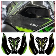 For z650 Z650 NINJA650 NINJA 650 ninja650 Motorcycle Tank Clear Pad Knee Grip Decals Transparent Lea