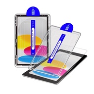 ฟิล์มกระจก สำหรับ ไอแพด 10 2022 / ไอแพด 11 (เอ16) 2025 พร้อมบล็อคติดตั้ง Tempered Glass Screen Prot