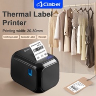 CLABEL Portable Thermal Label Printer 320D/321D Support Receipt Thermal Paper Printing USB Computer 