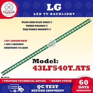 43LF540T / 43LF540T.ATS LG 43 INCH LED TV BACKLIGHT (LAMPU TV) 43LF540