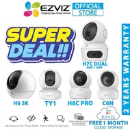 Super Deal EZVIZ H7C Dual C6N TY1 Pro H6 3K 5MP H6C Pro 4MP 2K+ 5MP 8MP FHD 1080P 2MP Pan & Tilt Sec