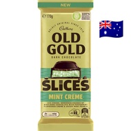 Cadbury Old Gold Slices Mint Creme Chocolate 180g imported from Australia 🇦🇺