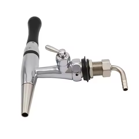 Stout Nitrogen Nitro Coffee Tap Flow Control Draft Beer Faucet With Short Shank Homebrew Wine Soda B