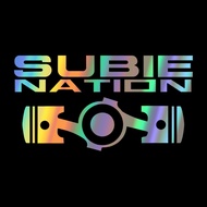 SUBIE Nation Car JDM Sticker For Subaru BRZ Impreza Crosstrek Forester WRX STI Vinyl Creative Decals
