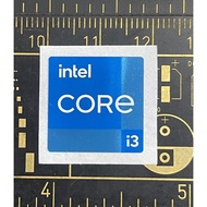 Intel Core i3 11th gen logo Sticker Original