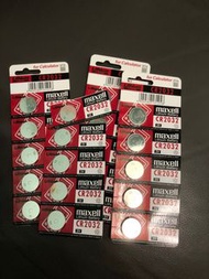 maxwell Button Cell CR 2032 CR2032 鈕 電池 Battery Lithium 電芯