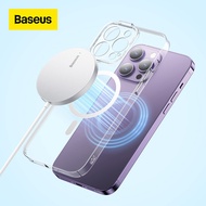 Baseus 15W Magnetic Wireless Charger for iP 14 13 12 Samsung Series Mini Charging Pad