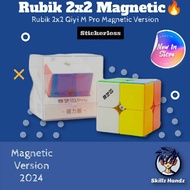 Rubik 2x2 Qiyi M Pro (Stickerless) Magnetic Version 2024