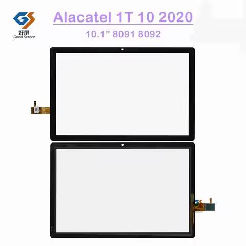 New 10.1 Inch Black For Alcatel 1T10 8092 8091 2020 Wifi Tablet PC Touch Screen Digitizer Glass Repa