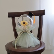 索拉向日葵波波球畢業花束