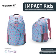IMPACT School Bag IPEG-158 Ergo-Comfort Spinal Support Ergonomic Backpack