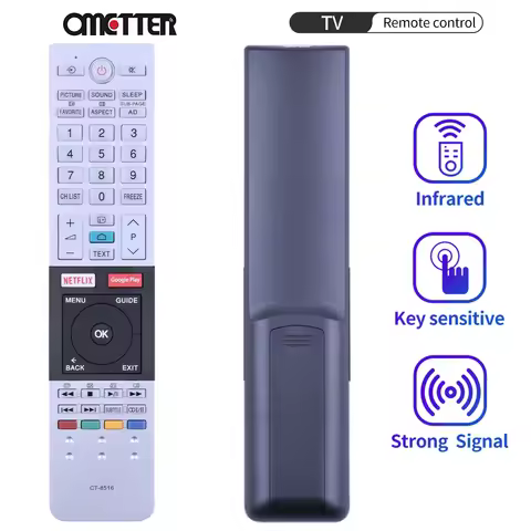 New Original CT-8516 Remote Control For TOSHIBA Android HD TV 43U7750VN 55U7750VE 65U9750