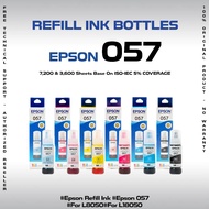 [Ready Stock] Epson Original 057 Refill Ink Bottle for L8050 L18050 6-Color Photo Printer