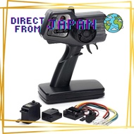 【DIRECT FROM JAPAN】TAMIYA RC System No.74 Fine Spec 2.4G Radio Set (TEU-107BK included) 45074