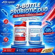 Life-Space Broad Spectrum Probiotic 60 Capsules + Shape B420 Probiotic Plus 50 Hard Capsules Combo S