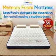 DH Mattress 5/8cm High-Density Foam Supports Spine Relieves Back Pain Deep Sleep Single Queen King