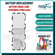 PhonFix Compatible For SAMSUNG NOTE 10.1 P7500 P7510 P5100 N8000 BATTERY SP3676B1A (7000 mAh)