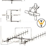 Jumper Antena Gazden Boomer Jamper Antenna Broadband Stik Yagi VHF FM