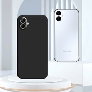 Samsung A06 / A06 5G case, shockproof inner cover, black flexible tpu