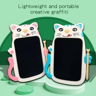 LCD Writing Tablet 8.5Inch Colorful Cute Cat Shaped Electronic Graphic Board Doodle Board Toy For Kids Boys Girls