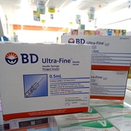 BD Ultra-Fine Needle Insulin Syringe 0.5ml