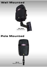with ☥ Original Bluetooth EON8A Kevler EON-8A 8" 2 Way Full Range Active Speaker 100W AMP w/ USB,