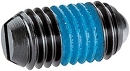 HALDER Spring Plunger Ball, Slotted Inch SUS Pin/Ball Diameter 9/32 2B050.0250