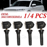 1/4PCS TPMS Tire Pressure Sensor for 2017-2020 GREAT WALL WEY VV5 VV6 VV7 P8 HAVAL F5 F7 F7X H7L H2S