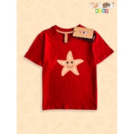 Kids premium starfish children's t-shirt star fish cartoon luc