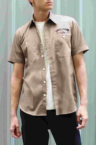 Simple&amp;Raw - เสื้อเชิ้ต SL709 UnionShirts KHAKI