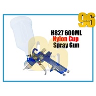 H-827 Nylon Gravity Spray Gun 600ml