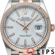 Rolex Datejust 36 Men's Watch Jubilee Datejust 36 126231 Box Warranty Card K18PG/SS Men's Watch Whit