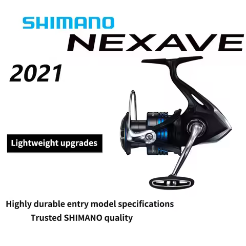 100% Original Shimano NEXAVE 1000 2500HG C3000HG 4000HG C5000HG Spinning Fishing Reel 3BB+1 Made in