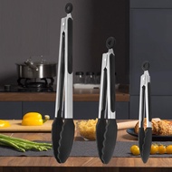 【DapurSavers】 BBQ Food Clip Serving Food Tong 9" 12" 14" 16" tongs tongs for cooking tongs for food 