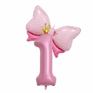 Balloon Balloon Birthday Balloon Butterfly Number Bow Party Decoration Decoration Photo Children Pro