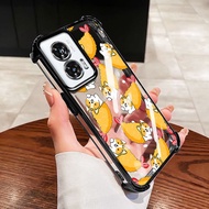 YBD Casing For Motorola Moto Edge 50 Fusion G60 G60S G40 Fusion Clear Anti-Drop Phone Case with Mons