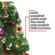 GANTUNGAN One Family 4-in-1 Christmas Tree Decorations Combination C643 Christmas Accessories Packag